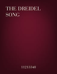 The Dreidel Song TTBB choral sheet music cover Thumbnail